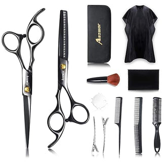12 PCS Hair Cutting Scissors Kit