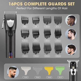 Professional Hair Clippers Set
