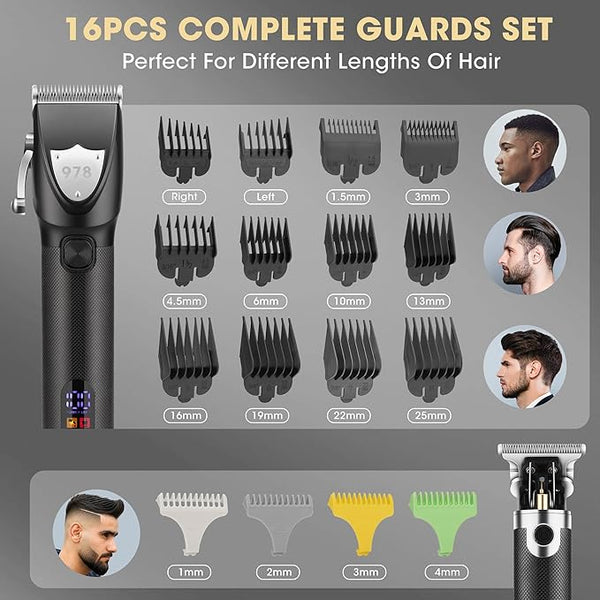 Professional Hair Clippers Set