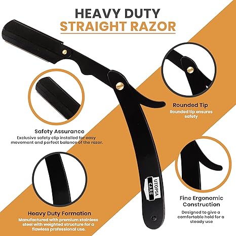 Professional Straight Razor for Men