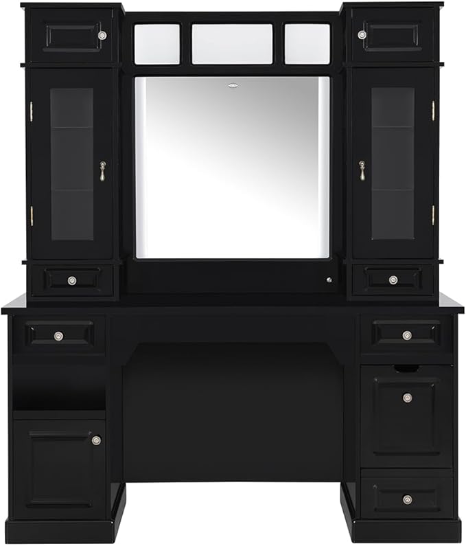 Beauty Salon and Barber Station with Cabinet